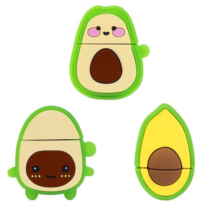 32GB USB Flash Drive Cute Nuts Model Memory Stick, Pack of 3 Pcs, Gift for Students and Children - color: Nuts Model 32GB*3