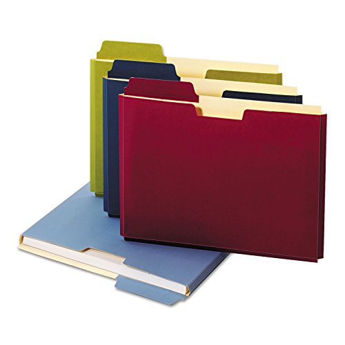 Pendaflex Globe-Weis/Pendaflex File Folder Pockets, 150 Sheet Capacity, Letter Size, Double Top, 1/3 Cut Tabs, Assorted Colors, 10 Pack (FP153L10 ASST) - size: Letter