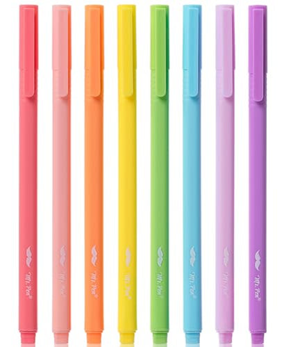 Mr. Pen- Highlighters, 8 Pack, Fine Tip, Pastel Colors, Cute Highlighters