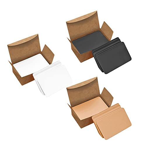 VANRA 300 Small Blank Cards 3.5x2 inches Color Cardstock Study Flash Cards Index Cards, Unruled with Rounded Corners (Assorted colors, 300/Pack) - color: Assorted colors