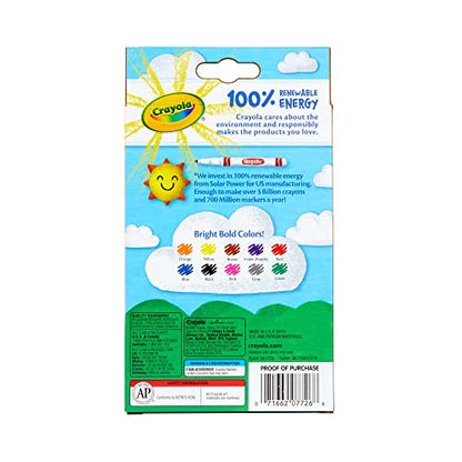 CRAYOLA MARKERS FINE LINE 10 COUNT - size: 10 Count (Pack of 1)