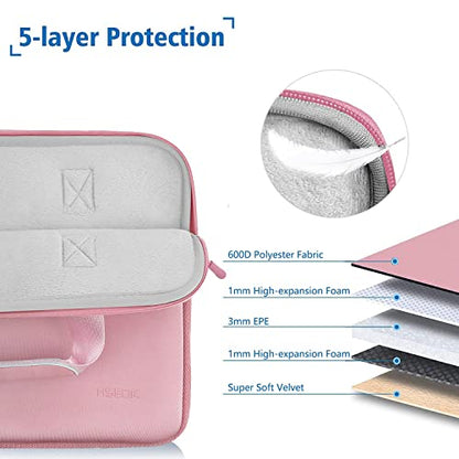 11.6 12.9 13 inch Elastic Laptop Sleeve with Small Case Compatible with 13 inch MacBook Neo Air Pro M5/M4/M3/M2/M1, iPad 13 12.9, XPS 13 and Most 11.6 12.9 13 inch Notebooks Tablets,P02K01 - color: P02k01, size: 11.6"-13"