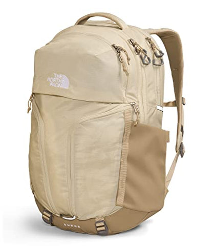 The North Face Women's Surge Commuter Laptop Backpack, Gravel/Khaki Stone, One Size - color: Gravel/Khaki Stone