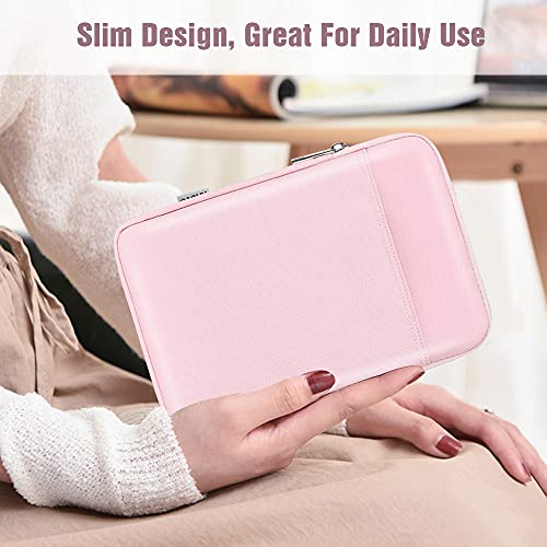TiMOVO 9-11" Tablet Sleeve Bag, Pink | Fit iPad 11" A16 2025 / 10.9"/10.2" / Air 11" 5/4 Gen / Galaxy Tab A9+/A11Plus 11", Fit Smart Keyboard - color: Pink, size: 9-11 Inch