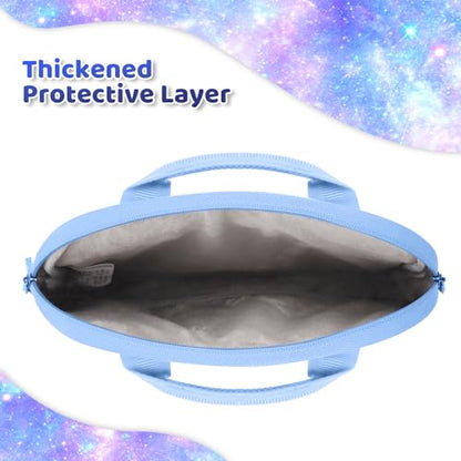 Choco Mocha Kids Tablet Sleeve Bag for Boys & Girls, (10-12.5Inch) - color: Starry Sky-purple 10inch, size: 10inch(10.5 x 8.5 x 1.3)