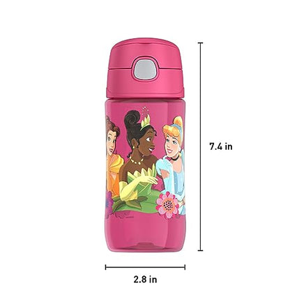 THERMOS FUNTAINER 16 Ounce Plastic Hydration Bottle with Spout, PRINCESS - color: Princess