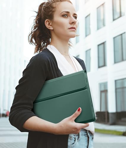 Hamile Keyboard Case for iPad 11th 10th Generation - 7 Colors Backlit Wireless Detachable Folio Keyboard Cover with Pencil Holder for iPad 11-inch A16 2025 10th Gen 10.9 Inch 2022 (Midnight Green) - color: Midnight Green