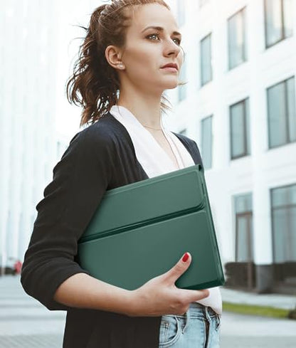 Hamile Keyboard Case for iPad 11th 10th Generation - 7 Colors Backlit Wireless Detachable Folio Keyboard Cover with Pencil Holder for iPad 11-inch A16 2025 10th Gen 10.9 Inch 2022 (Midnight Green) - color: Midnight Green