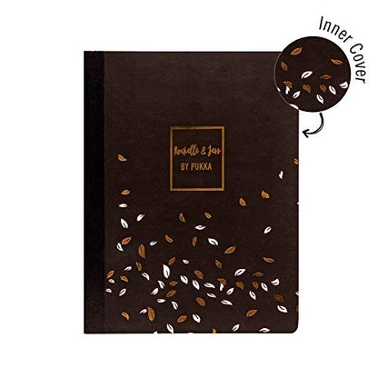 Pukka Pad, Composition Notebooks - 3 Pack of Journals Featuring 140 Pages of College Ruled 80GSM Paper with Sturdy Cover Stock - 9.75 x 7.5in - Rochelle and Jess - color: Rochelle & Jess, size: 3 Pack