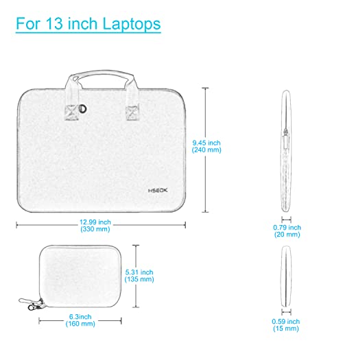 11.6 12.9 13 inch Elastic Laptop Sleeve with Small Case Compatible with 13 inch MacBook Neo Air Pro M5/M4/M3/M2/M1, iPad 13 12.9, XPS 13 and Most 11.6 12.9 13 inch Notebooks Tablets,O02G01 - color: O02g01, size: 11.6"-13"