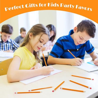 600 Pack Sharpened #2 HB Pencils with Erasers, Bulk Pack Graphite Pencils for School Classroom Teacher Supplies, Writing, Drawing and Sketching, Gifts for Kids Party Favors - size: 600 Count (Pack of 1)