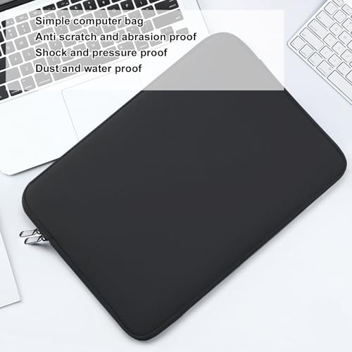 RiToEasysports Tablet Travel Bag, Portable Tablet Carrying Cases Water Proof Neoprene Foam Laptop Bag with Zip for Laptop Notebook Black - size: 11 Inch
