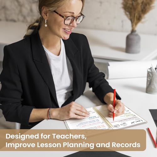 Planner 2026-2027, Academic Year Monthly and Weekly Calendar Planner, Jul 2026 - Jun 2027, Hardcover Teacher Student Planning Agenda book with Tabs, Perfect for School Office Supplies, 6.3" x 8.5" - Landscape - color: C-Landscape, size: (6.3"x8.5")a5