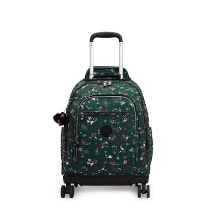 Kipling New Zea Printed 15" Laptop Rolling Backpack - color: Soccer Print