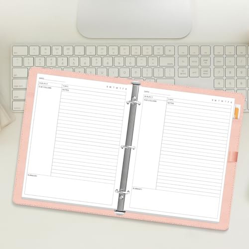 (3-Pack) A4 Cornell Notes Filler Paper - 3 Hole Cornell Notes Loose Leaf Paper, 150Sheets / 300Pages, 100gsm,White, 8.5'' x 11'' - size: 3-Pack, style: 3-Hole