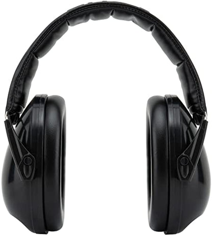 Snug Kids Earmuffs – Noise Reduction for Toddlers & Children – Adjustable, Lightweight, Foldable, Soft & Comfortable - color: Black