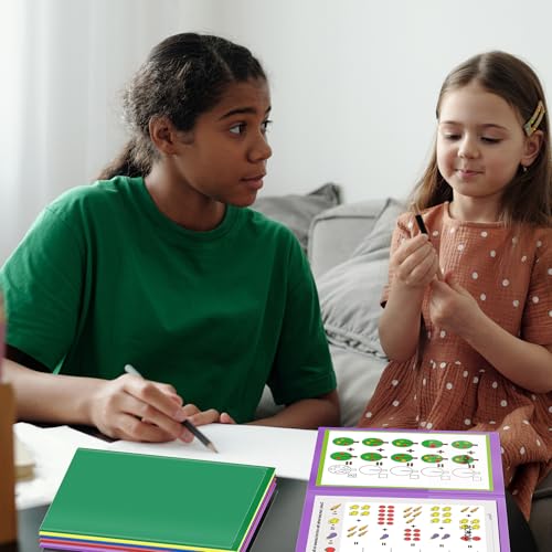 50 Pcs Parent Teacher Classroom Communication Folder with Clear Front Pockets, 2 Pockets Homework Folders Take Home Plastic Folders for Kid Student Home and Classroom (Red) - color: Red