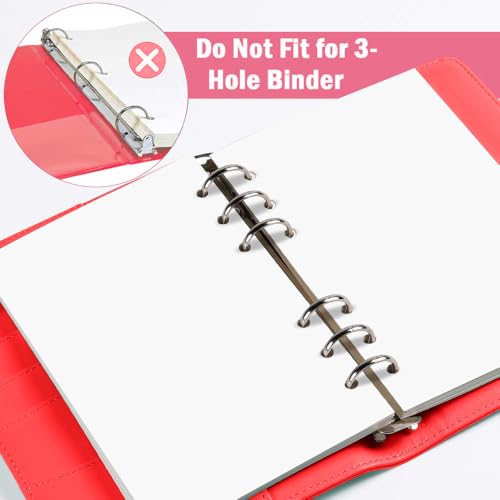 (3-Pack) A5 Blank Paper - 6-Hole Punched Paper Refills for A5 Binder, 240 Sheets/480 Pages Printer Paper, 100gsm, White, 5.6'' x 8.2'' - size: 5.8"x8.2", style: 3-Pack