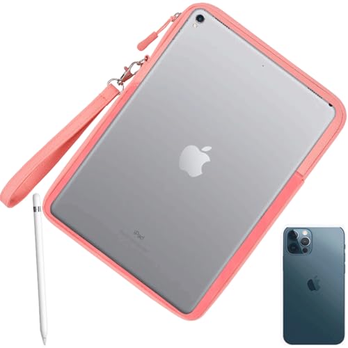 9-11 Inch Tablet Sleeve Case for 11 inch iPad A16, 11 inch iPad Air M3 M2, iPad Pro 11 M4, 10.2" 10.5" 10.9 inch iPad Pro Air, Tab S8/S9 11", Amazon Fire Max 11 / Amazon Fire HD 10 Tablet Bag, Pink - color: Pink, size: 9-11 inch