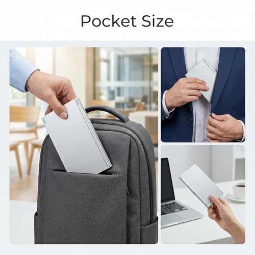 Bluetooth Foldable Keyboard with Touchpad, Tri-Fold Wireless Foldable Keyboard for iPad, Phone, Tablet, Auto Reconnect Portable Wireless Keyboard for Travel, Slim Magnetic Folding Keyboard Bluetooth - size: Silver With Touchpad