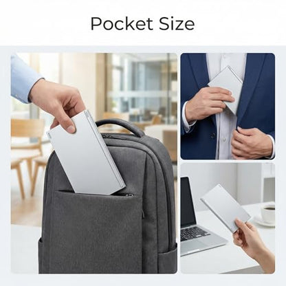 Bluetooth Foldable Keyboard with Touchpad, Tri-Fold Wireless Foldable Keyboard for iPad, Phone, Tablet, Auto Reconnect Portable Wireless Keyboard for Travel, Slim Magnetic Folding Keyboard Bluetooth - size: Silver With Touchpad