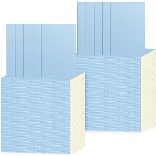 Handepo 100 Pack A5 Composition Notebooks Bulk 5"x8" Wide Ruled Blue Soft Cover Journals, 60 Pages Notebook Bulk School Supplies for Students Classroom Office - color: Blue, size: A5