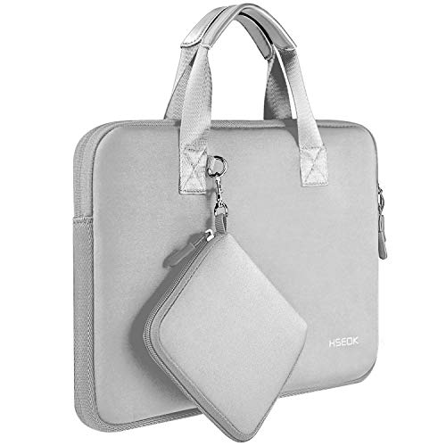 Hseok Laptop Sleeve 13.3-14 inch Case with Small Pouch, Neoprene Computer Bag Compatible with MacBook Neo/Pro 14 M5/M4/M3/M2/M1, Mac Air/Pro 13.3, XPS 14 and Most 13-14 inch Notebooks,L02G03 - color: L02g03, size: 13"-14"