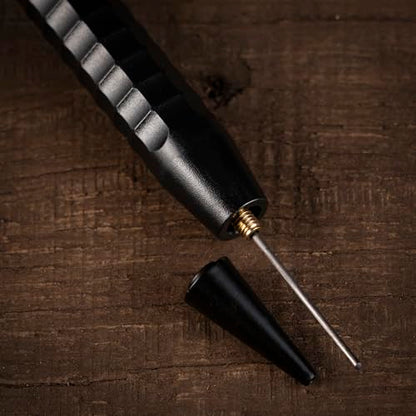 Rite in the Rain Weatherproof Mechanical Twist Pencil, Black Barrel, 0.9mm Black Lead, 3 Pack (No. BK9-3) - color: Black