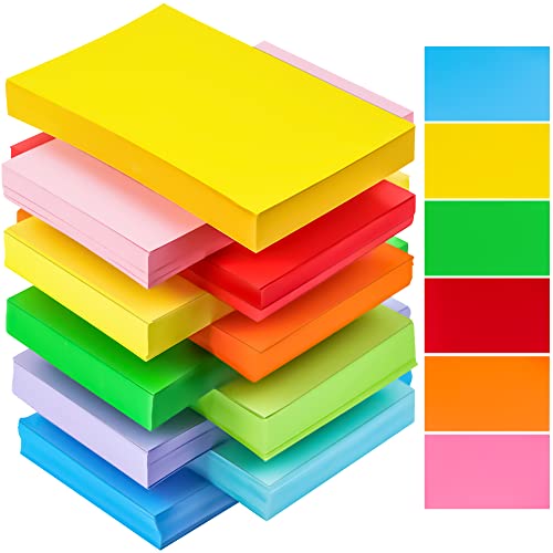 600Pcs Blank Colored Index Cards 3x5 Inch Flash Cards, Blank Note Card Flashcards, Colorful Card Pad Index Note Books 3 x 5 Notecards for Studying School Supply College Office - style: Blank Card - 600 Sheets