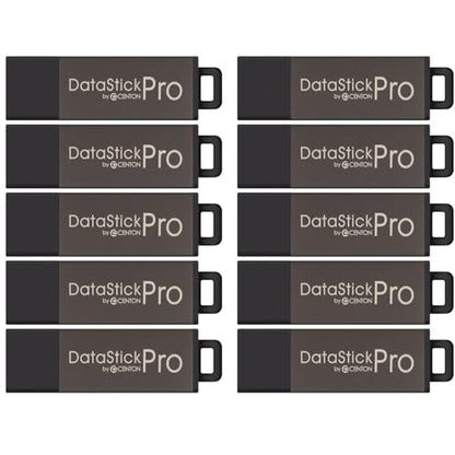 8GB DataStick Pro by Centon, 10 Pack, USB 2.0 Flash Drive Memory Stick for Storage and Backup - style: Pack of 10