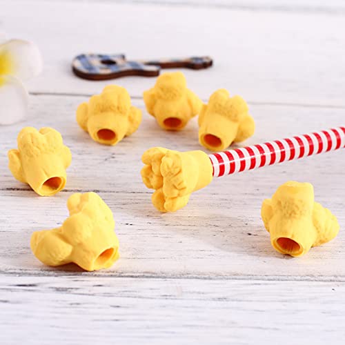 Pencil Top Erasers 36 Pack Popcorn Pencil Erasers Toppers Cap Erasers for Kids Cute Fun Novelty Food Erasers for Student School Supplies Prize Gifts Party Favors - style: Popcorn