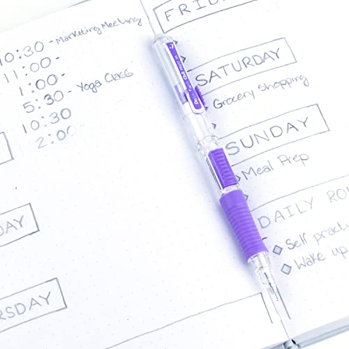 Pentel QUICK CLICK Mechanical Pencil (0.7mm), Violet Barrel, Box of 12 Pencils (PD217V) - color: Violet, size: 12 Count (Pack of 1), style: 0.7mm