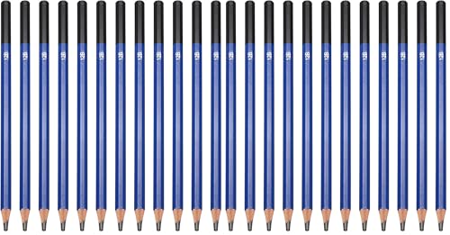PATIKIL 12B Drawing Pencils, 12PCS Sketch Pencils for Drawing, Art, Classroom, Office, Home, Gifts (Pack of 2) - size: 1 Count (Pack of 2), style: 12B