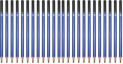 PATIKIL 12B Drawing Pencils, 12PCS Sketch Pencils for Drawing, Art, Classroom, Office, Home, Gifts (Pack of 2) - size: 1 Count (Pack of 2), style: 12B
