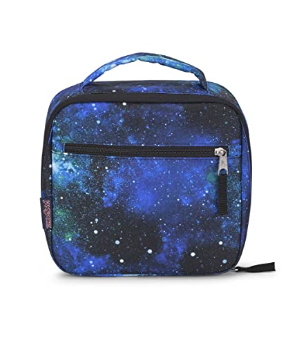 JanSport Lunch Break Insulated Cooler Bag - Leakproof Picnic Tote, Cyberspace Galaxy - color: Cyberspace Galaxy