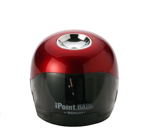 Westcott iPoint Ball Battery Pencil Sharpener - size: Single, style: iPoint Ball