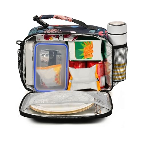MNSRUU Student Lunch Bag Beautiful Fox Insulated DinnerTotes Picnic Bag Lunch Box with Adjustable Shoulder Strap for Teen Kids Adults - color: Fox I9752