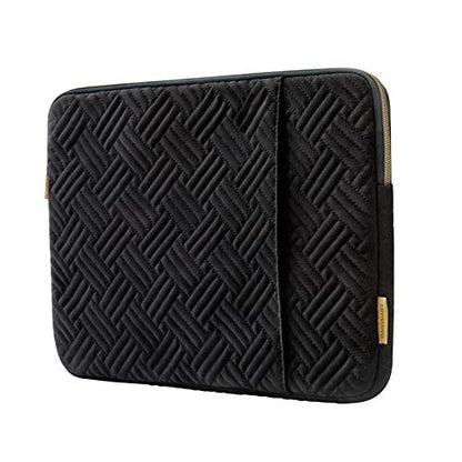 Laptop Sleeve,BAGSMART Laptop Cover Compatible with 13-13.3 inch Notebook,MacBook Air,MacBook Pro 14 Inch,Computer,Water Repellent Protective Case with Pocket,Black - color: Black, size: 13-13.3 Inch