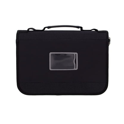 Brenthaven Tred Carry Folio Work-in Case Fits 11 inch Laptops, MacBook and Chromebooks - Durable, Lightweight, Slim and Secure Protection for College, School, Office, Business or Personal Use - Black