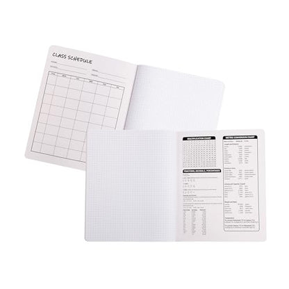 C-Line Composition Notebook, 5 x 5, Graph Ruled, Black Marble (22301)