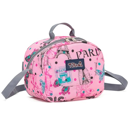 NEW TILAMI Kids Lunch Bag Double Insulated for tilami Rolling Backpack Girls Boys forTravel School Picnic, Romantic Pink - color: Romantic Pink