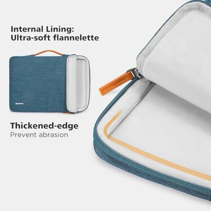 NIDOO 14 15 inch Laptop Sleeve Case Computer Bag for 15" MacBook Air M4 M3 / 15" Surface Laptop 7 6 5/15.3" IdeaPad Slim 5i Gen 9/14" ThinkPad L14 T14/ 15.6" XPS 15/14" Latitude 7480, Blue - color: Blue, size: 14 Inch