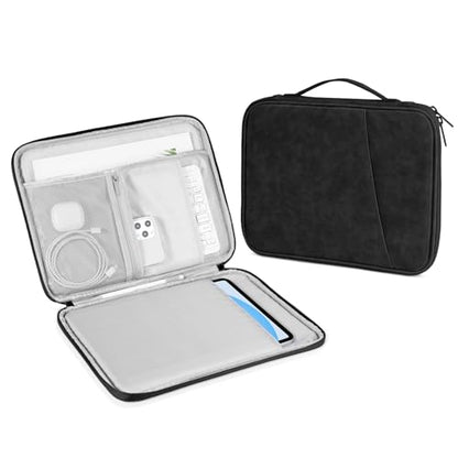 DTTO 9-11 Inch Tablet Sleeve Bag for iPad A16 11-in/Air 11-in M3 M2, iPad 10th Gen 10.9", iPad 9/8/7th Gen 10.2", iPad Air 5/4th Gen 10.9", iPad Pro 11, Galaxy Tab A9+, Waterproof Travel Bag, Black - color: Black, size: 9-11 Inch