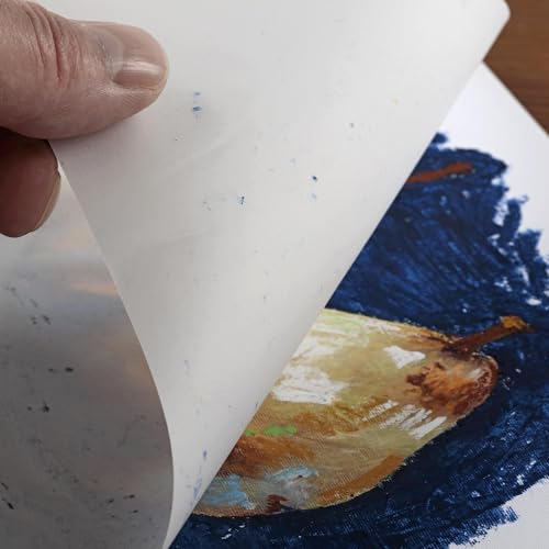 SoHo Urban Artist Fine Textured Professional Pastel Paper Pad - 140 lb. - 11x14 Acid-Free Fine Textured Canvas Paper with Glassine Sheets, 20 Perforated Sheets, Durable Oil Pastel Paper for Artists - size: 11x14"