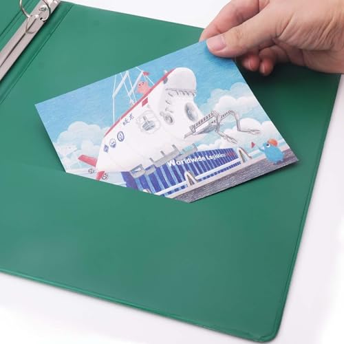 Trail Maker 1 inch Binders (50 Pack), 3 Ring Hardcover Binders in Bulk with Clear View Cover, Pockets for Classroom, Office, Portfolios | Bulk School, Teacher, Office Supplies (Green Only Pack) - color: Green Only Pack
