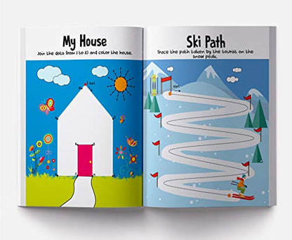 My First Book of Patterns Pencil Control: Patterns Practice book for kids (Pattern Writing)