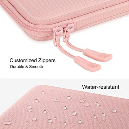 FINPAC 15.6-inch Hard Laptop Sleeve Case Compatible with 15.6 Inch Acer Aspire, Shockproof Computer Carrying Case for HP Dell Razer Samsung Laptop Chromebook, Pink - color: Pink, size: 15.6-inch Laptop/Chromebook