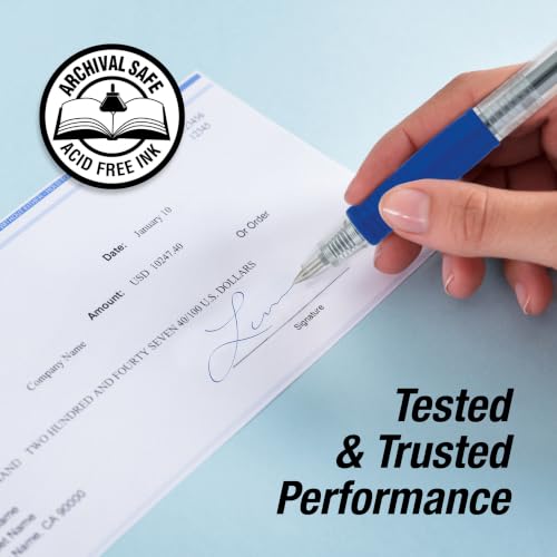 Pilot G2 Premium Gel Roller Pens, 0.7 mm, Blue Ink, Fine Point, Pack of 12 - Ideal for School, Journaling and Office Writing - color: Blue