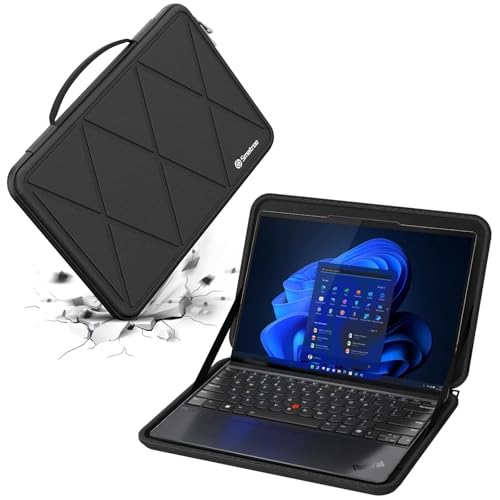 Smatree Hard EVA Protective Sleeve Case Compatible for 11.6 inch Lenovo ThinkPad Yoga 11e Gen 5, for 13 inch ThinkBook 13x Gen2/13s Gen 4 Laptop (X8021T) - color: X Series-Black, size: For 11.6 inch Lenovo ThinkPad Yoga 11e(X8021T)