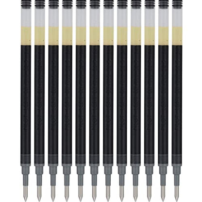 PILOT Pen G2 Gel Ink Refills For Rolling Ball Pens, Extra Fine Point, 0.5mm, Black Ink, 12-Pack